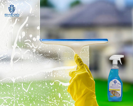 ملمع الزجاج والمرايات